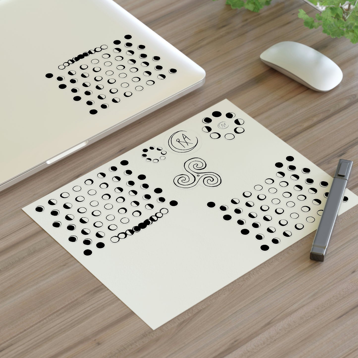 Lunar Phase Sticker Sheets for Planners + Journals